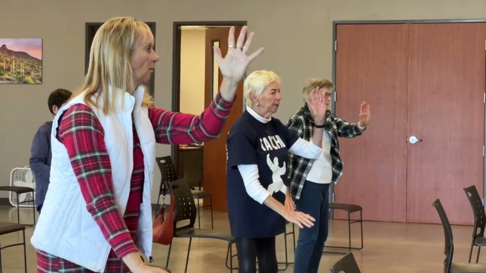 local seniors do tai chi