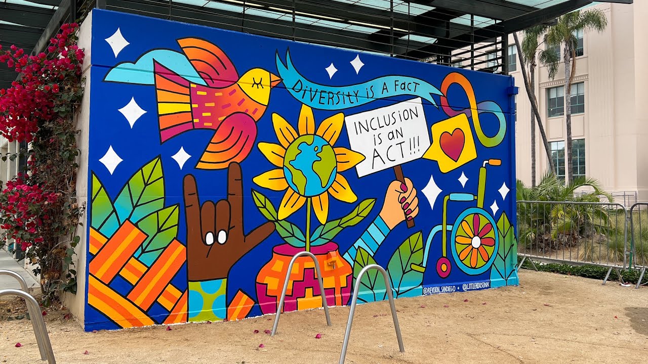 colorful mural
