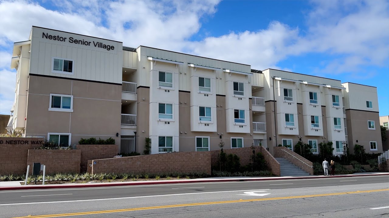 exterior of Nestor Senior Village